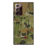 Personalized Australian Soldier Camo Printed 22MAY-DT10
