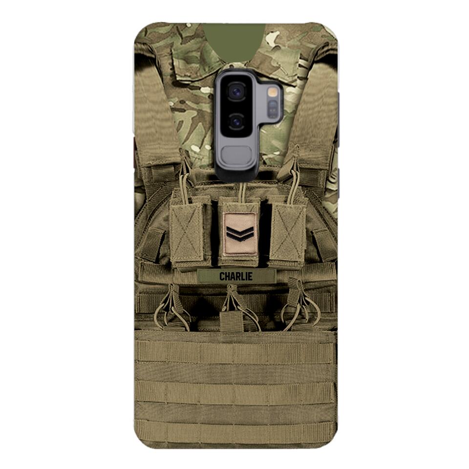 Personalized British Soldier Printed 22MAY-DT10