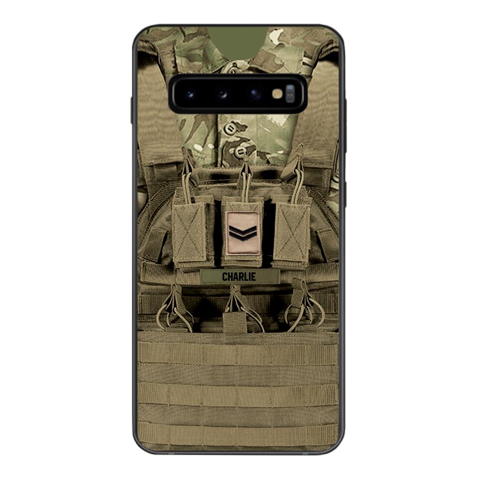Personalized British Soldier Printed 22MAY-DT10