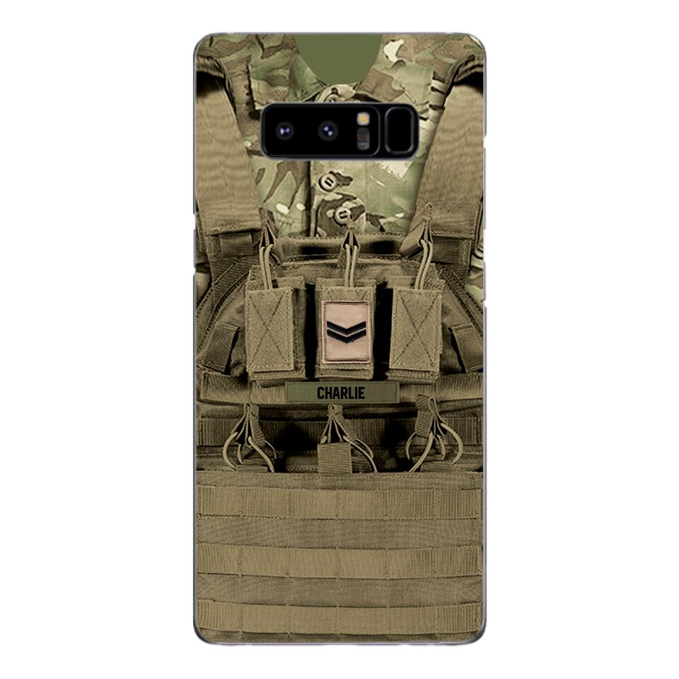 Personalized British Soldier Printed 22MAY-DT10