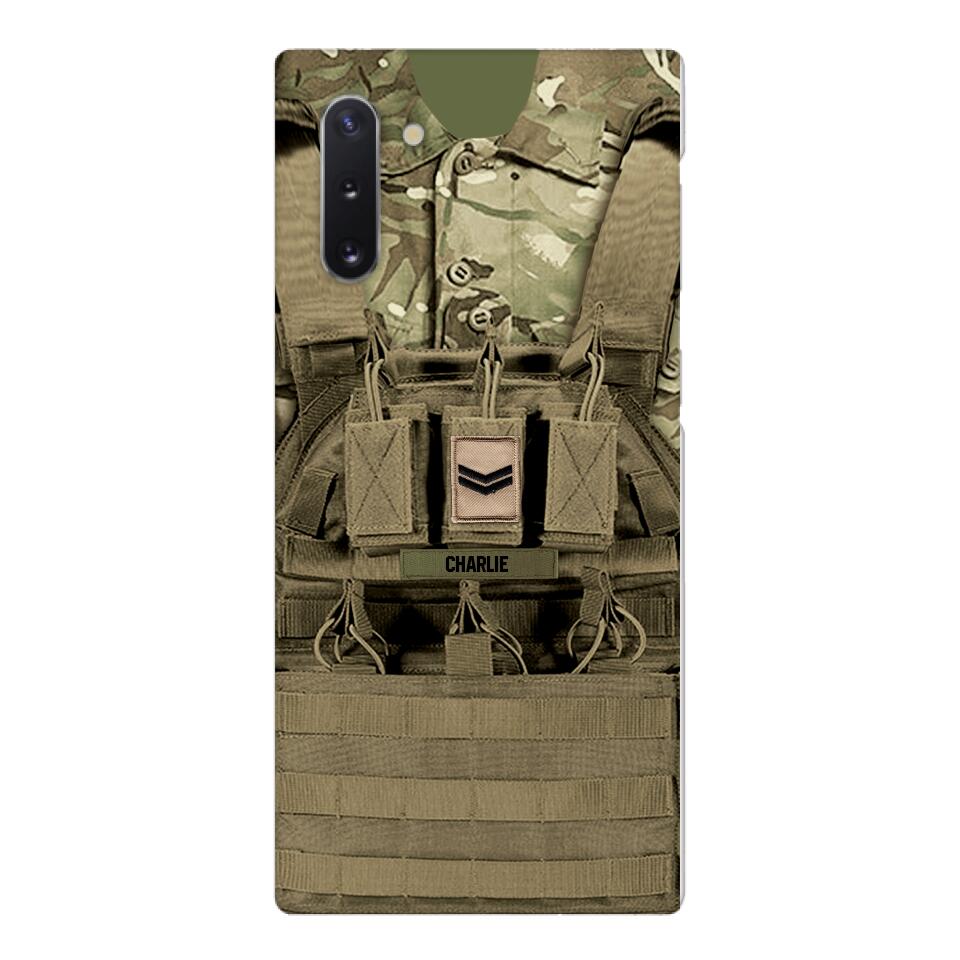 Personalized British Soldier Printed 22MAY-DT10