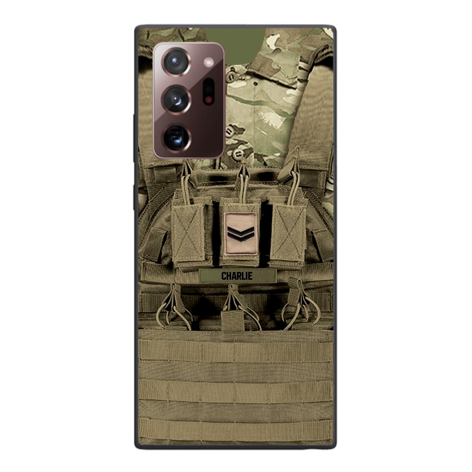Personalized British Soldier Printed 22MAY-DT10