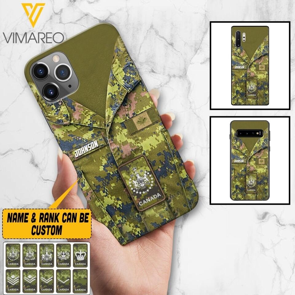 Personalized Canadian Soldier Camo Printed 22MAY-DT10