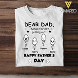 Personalized Father's Day Tshirt Printed 22MAY-HC11