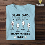 Personalized Father's Day Tshirt Printed 22MAY-HC11