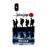 Personalized British Veterans Phone Case Printed 22MAY-LN11