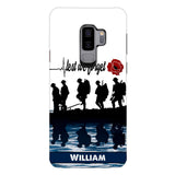 Personalized British Veterans Phone Case Printed 22MAY-LN11