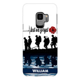 Personalized British Veterans Phone Case Printed 22MAY-LN11