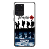 Personalized British Veterans Phone Case Printed 22MAY-LN11
