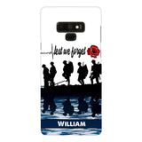 Personalized British Veterans Phone Case Printed 22MAY-LN11