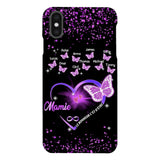 Coque de téléphone Mamie Enfant personnalisée imprimée 22MAY-DT12