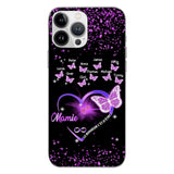 Coque de téléphone Mamie Enfant personnalisée imprimée 22MAY-DT12
