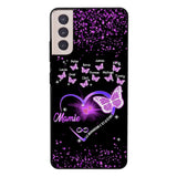 Coque de téléphone Mamie Enfant personnalisée imprimée 22MAY-DT12