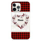 Coque de téléphone Mamie Enfant personnalisée imprimée 22MAY-HC12