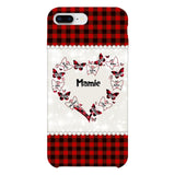 Coque de téléphone Mamie Enfant personnalisée imprimée 22MAY-HC12