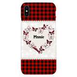 Coque de téléphone Mamie Enfant personnalisée imprimée 22MAY-HC12