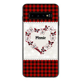 Coque de téléphone Mamie Enfant personnalisée imprimée 22MAY-HC12