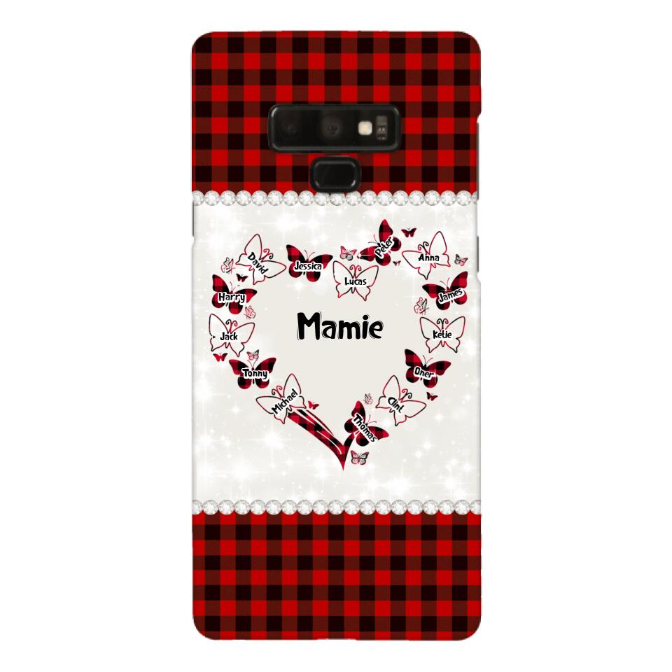 Coque de téléphone Mamie Enfant personnalisée imprimée 22MAY-HC12