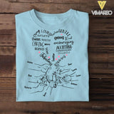 PERSONALIZED AUNT FAMILY KID NAME HAND TSHIRT NQHC1205