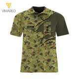 Dh Australian Army Hawaii Shirt Printed HQ1205