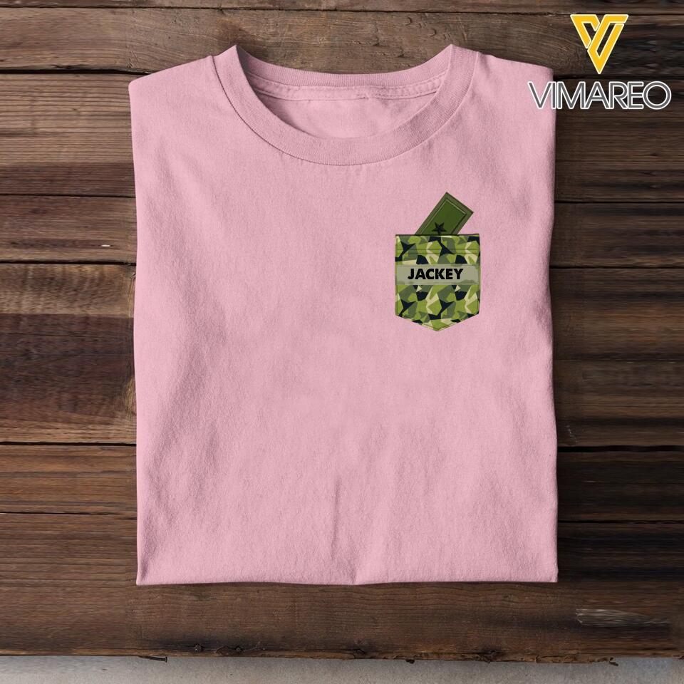 Personalized Swedish Soldier Tshirt Printed 22MAY-HC13