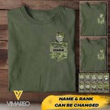 Personalized Australian Soldier Tshirt Printed 22MAY-NN13