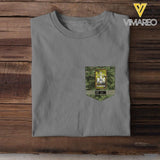 Personalized Canadian Soldier Tshirt Printed 22MAY-NN13
