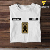 DH Personalized Swiss Soldier Tshirt Printed DT1605