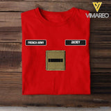 DH Personalized French Soldier Tshirt Printed DT1605