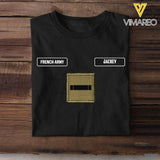 DH Personalized French Soldier Tshirt Printed DT1605