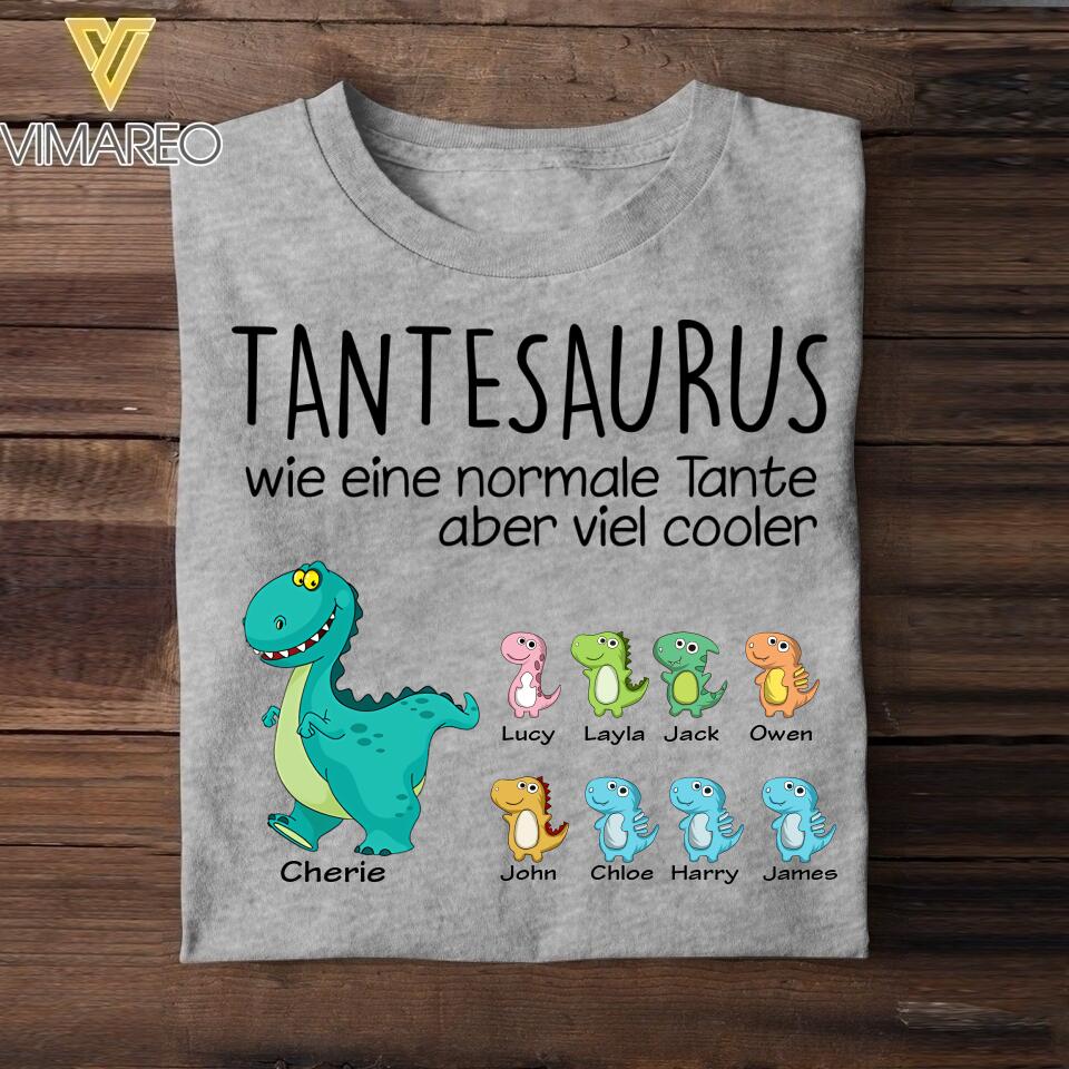 Personalized Tantesaurus Germany Tshirt Printed 22MAY-LN16