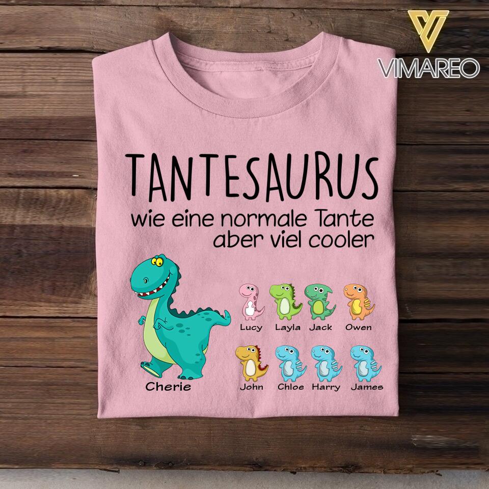 Personalized Tantesaurus Germany Tshirt Printed 22MAY-LN16