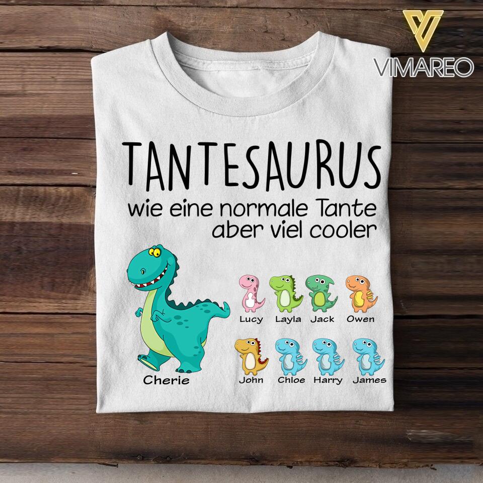 Personalized Tantesaurus Germany Tshirt Printed 22MAY-LN16