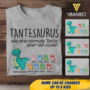 Personalized Tantesaurus Germany Tshirt Printed 22MAY-LN16