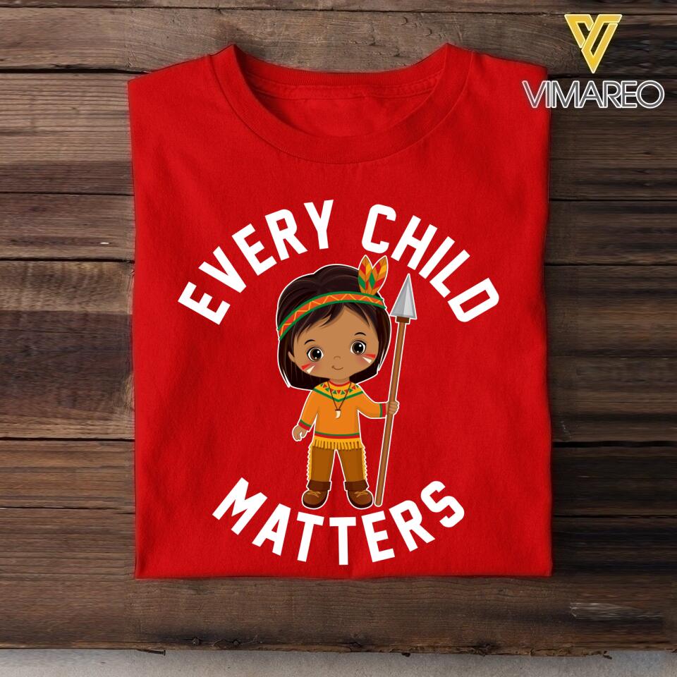 Personalized Every Child Matters Tshirt Printed QTDT1705