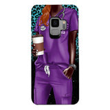 Personalized Nurse Phone Case Printed 22MAY-LN17