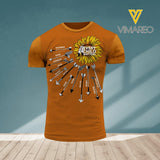 PERSONALIZED EVERY CHILD MATTERS SUNFLOWER KID NAME  HOODIE OR TSHIRT 3D PRINTED QTHC1705