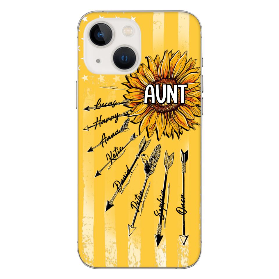 Personalized Aunt Phone Case Printed 22MAY-HQ17