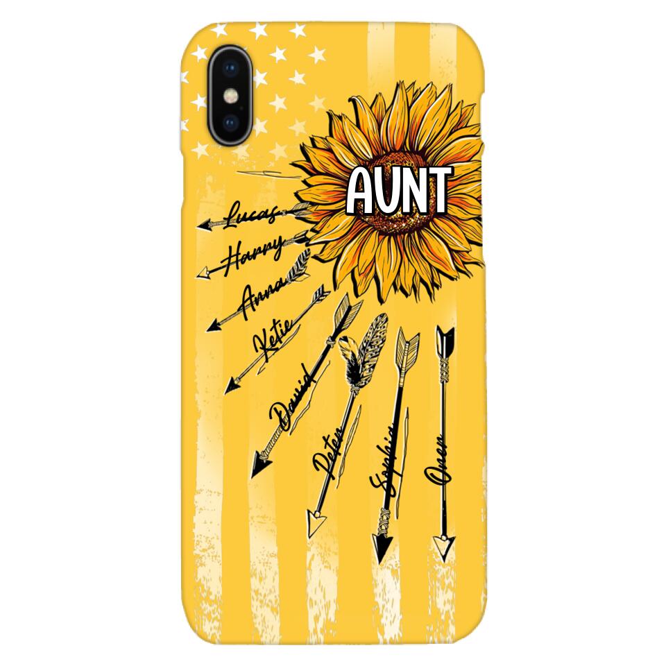 Personalized Aunt Phone Case Printed 22MAY-HQ17