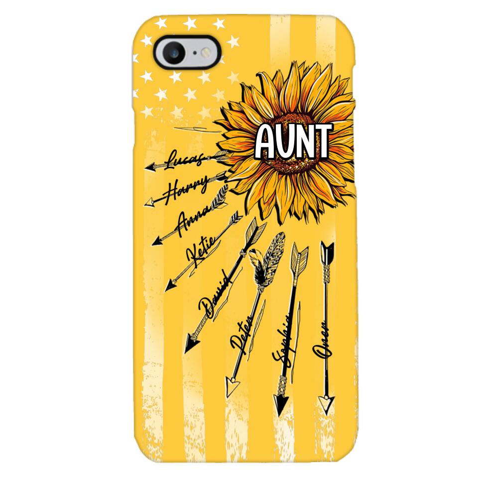 Personalized Aunt Phone Case Printed 22MAY-HQ17