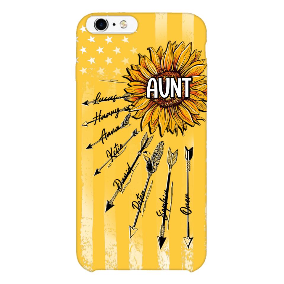 Personalized Aunt Phone Case Printed 22MAY-HQ17