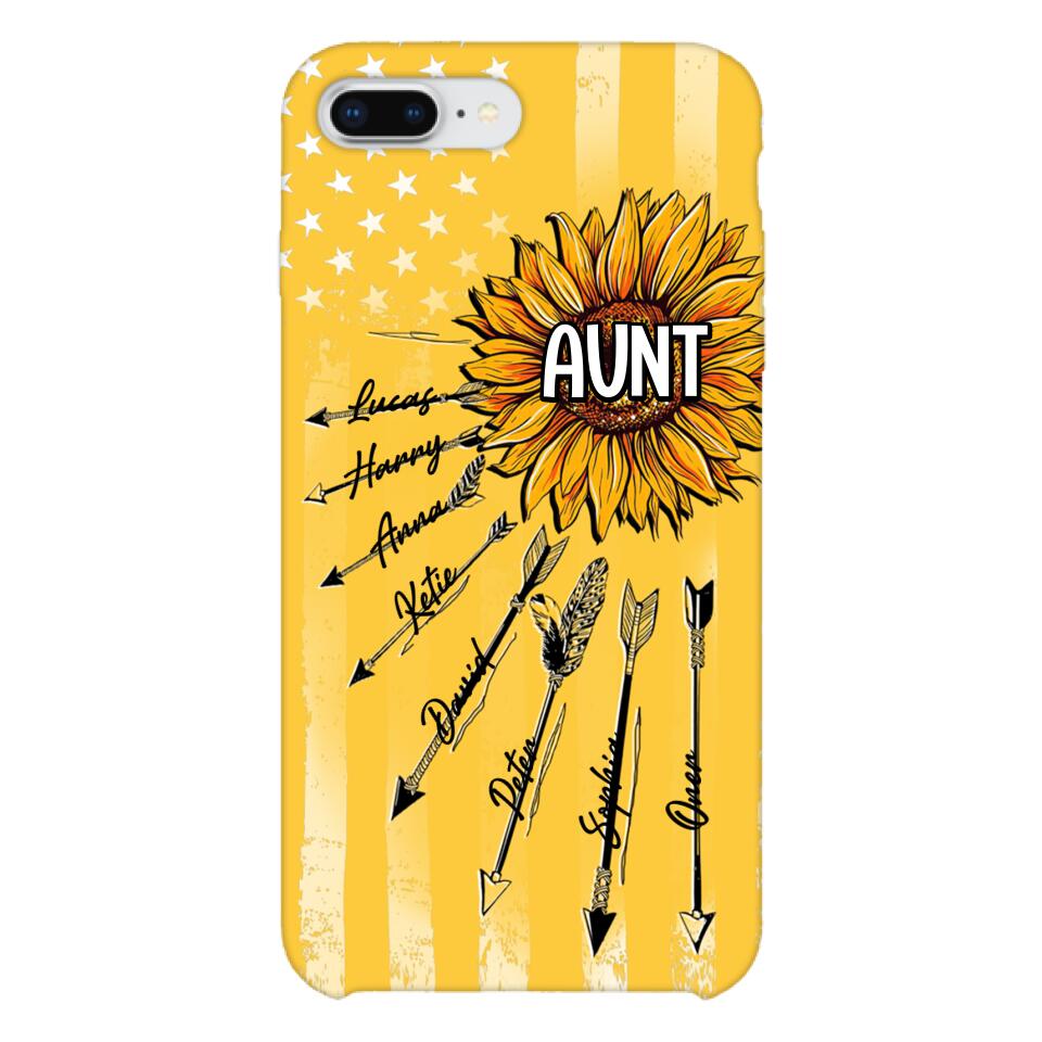 Personalized Aunt Phone Case Printed 22MAY-HQ17