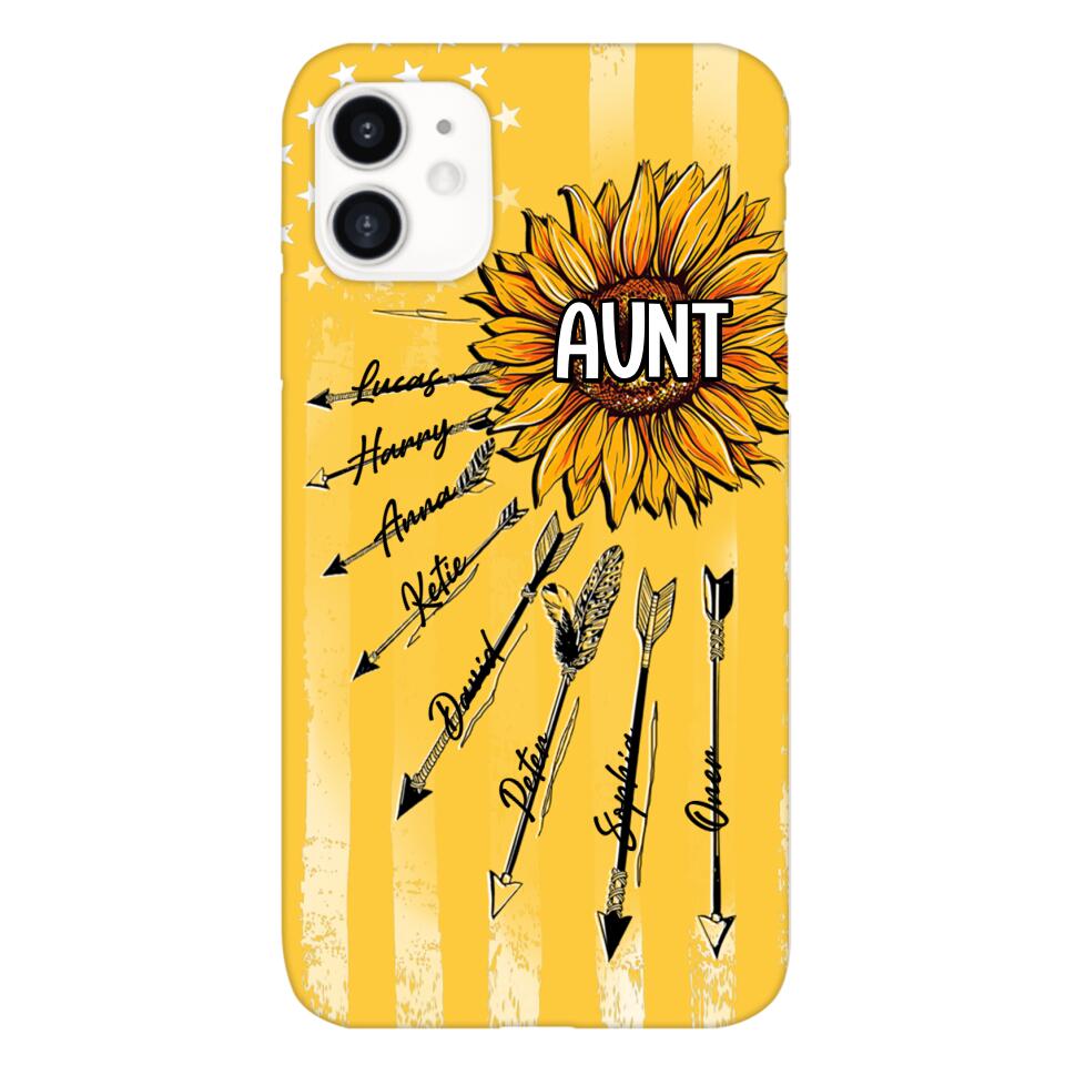 Personalized Aunt Phone Case Printed 22MAY-HQ17