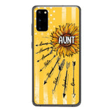Personalized Aunt Phone Case Printed 22MAY-HQ17