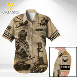 DH British Army Hawaii Shirt Printed DT1705