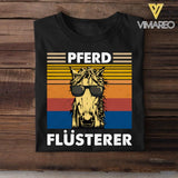 Personalized Pferd Plusterer Tshirt Printed QTTN1805