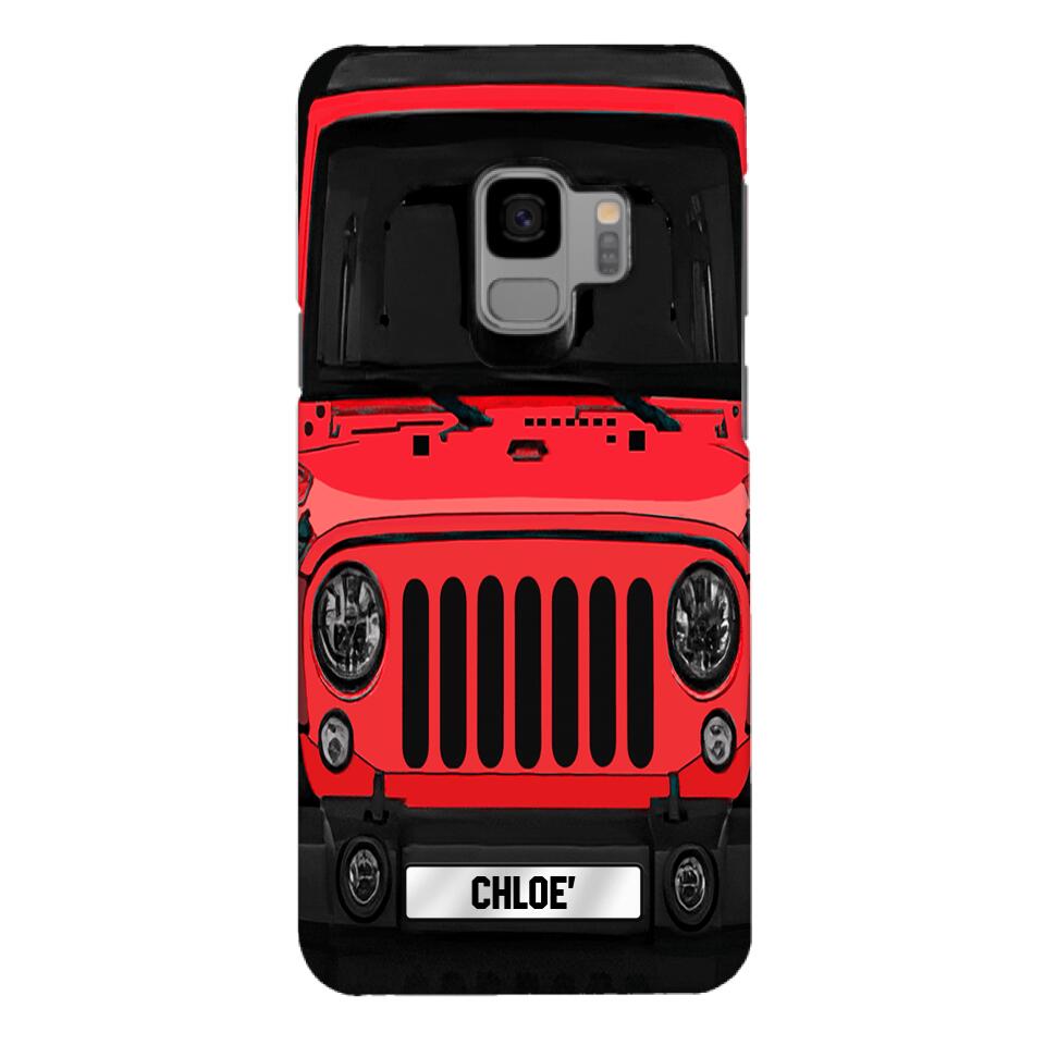 Coque de téléphone Jeep personnalisée imprimée 22MAY-DT18