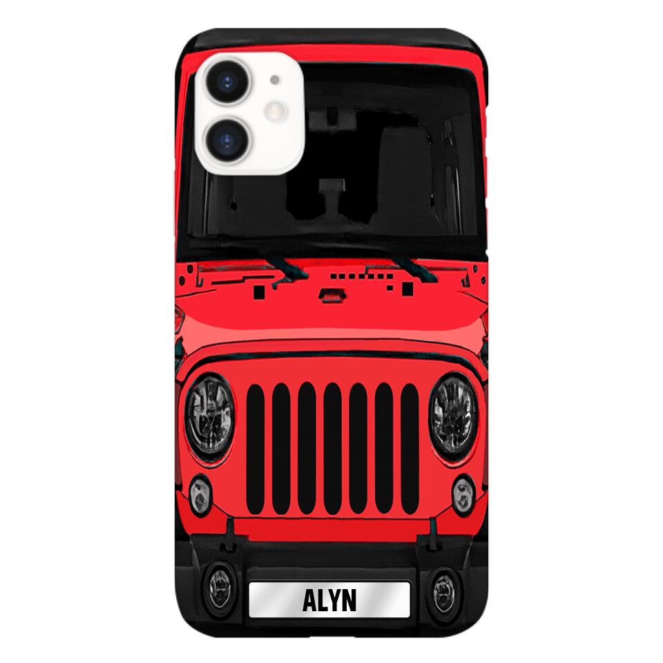 Personalisierte Jeep Handyhülle Bedruckt 22MAY-DT18