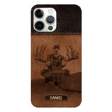 Personalized Deer Hunting Phone Case Printed 22MAY-HC18