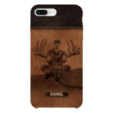 Personalized Deer Hunting Phone Case Printed 22MAY-HC18